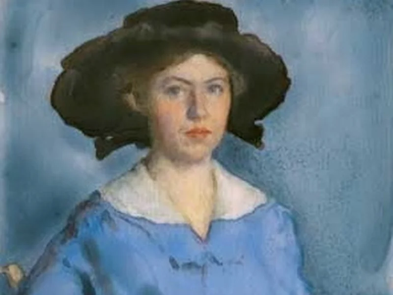 1875-Lucy May Stanton - Autoritratto - National Portrait Gallery